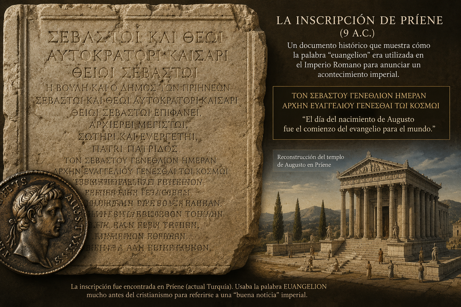 La inscripción de Priene del año 9 antes de la era común